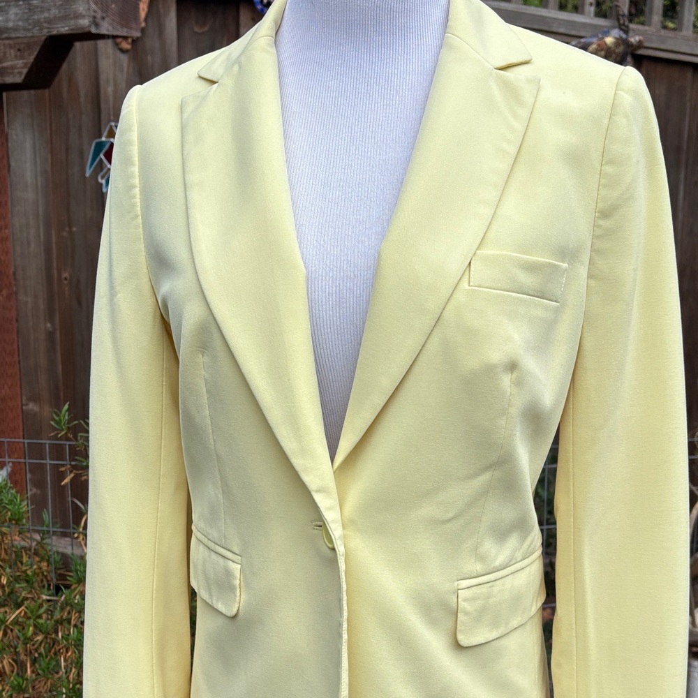 Victoria's Secret Light Yellow Blazer